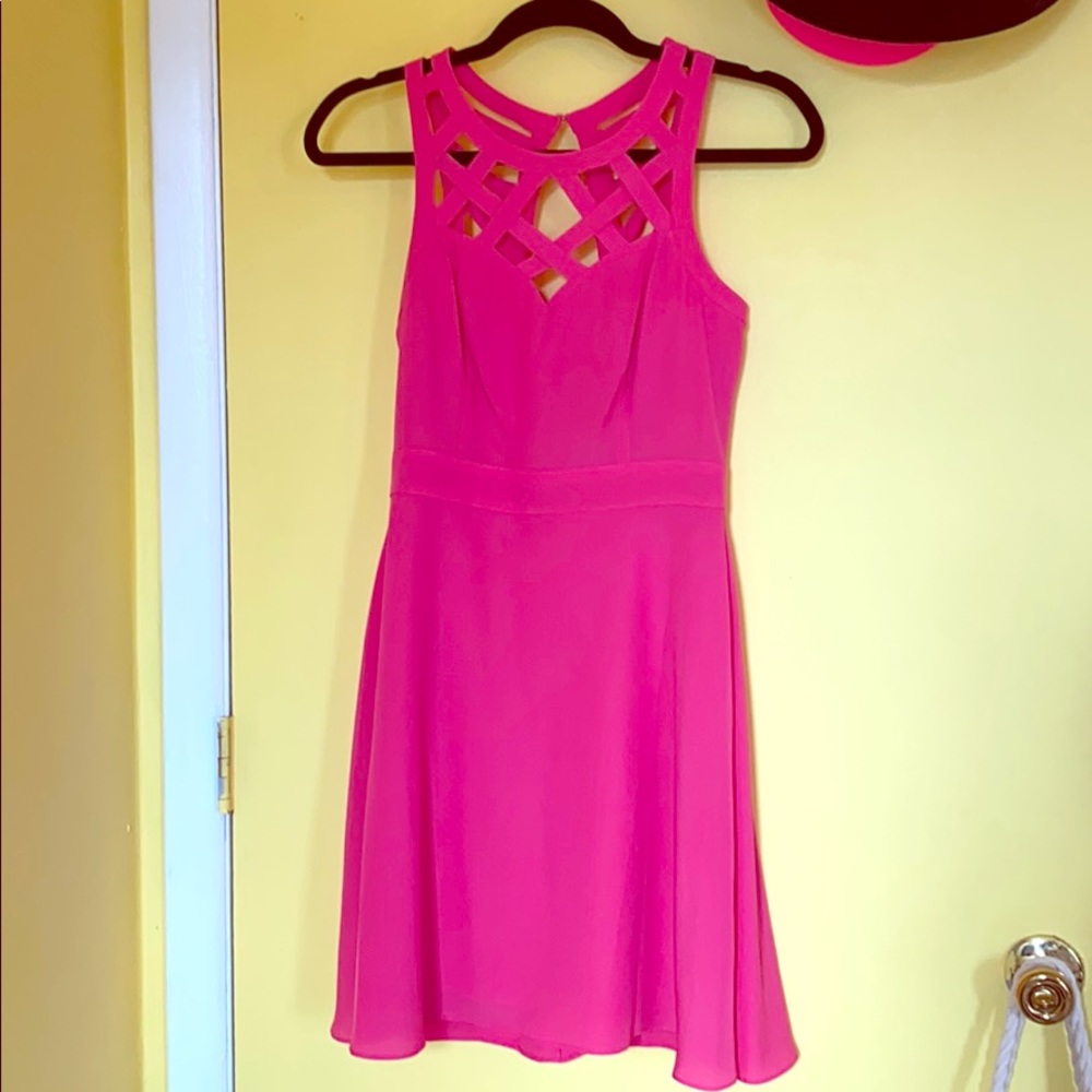 Hot Pink Guess Dress